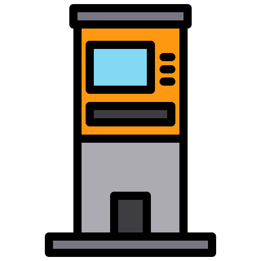 bankomat xnimrodx Lineal Color ikona
