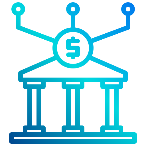 Banking xnimrodx Lineal Gradient icon