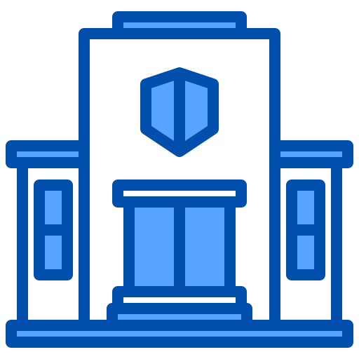 Police station xnimrodx Blue icon