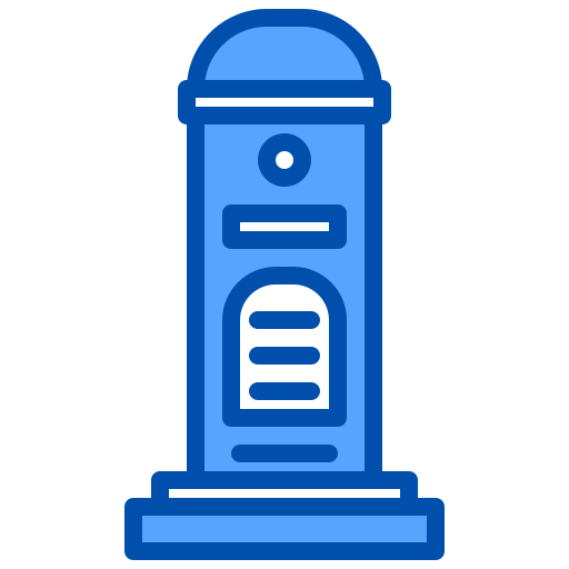 brievenbus xnimrodx Blue icoon
