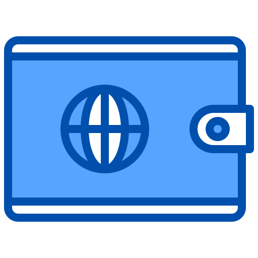 billetera online xnimrodx Blue icono