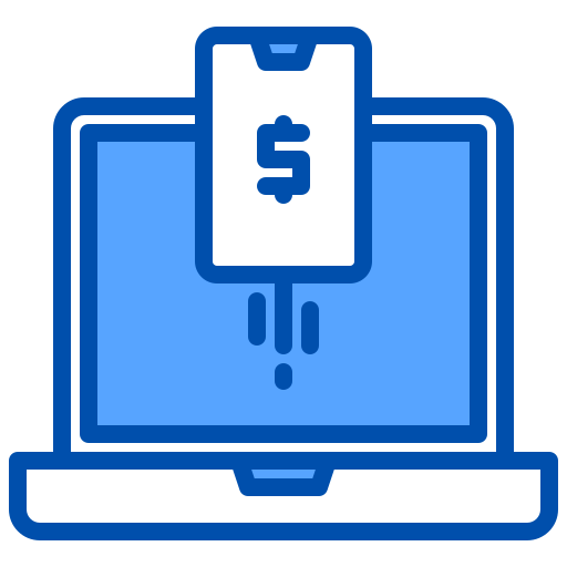 オンライン支払い xnimrodx Blue icon