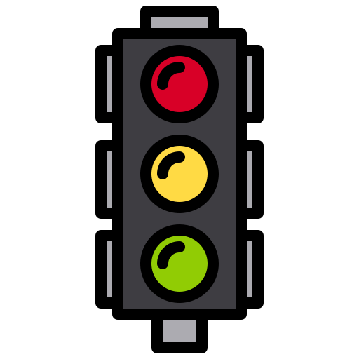 Traffic light xnimrodx Lineal Color icon