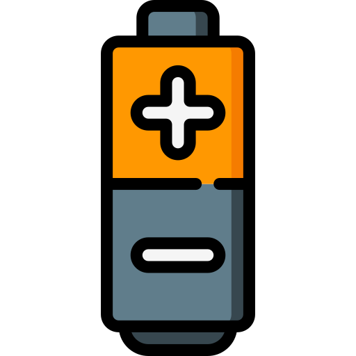 Battery Basic Miscellany Lineal Color icon
