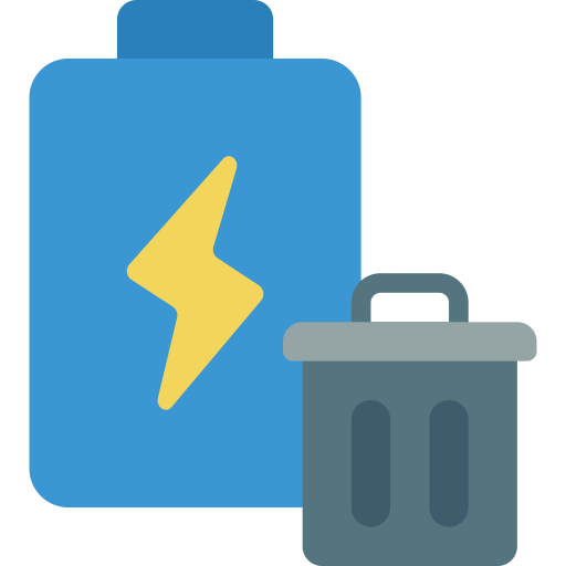 Battery Basic Miscellany Flat icon