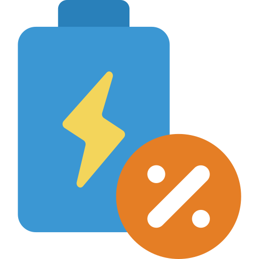 batterie Basic Miscellany Flat icon