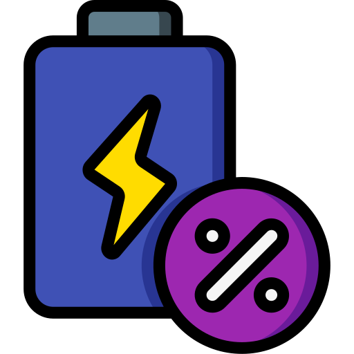 batterie Basic Miscellany Lineal Color icon