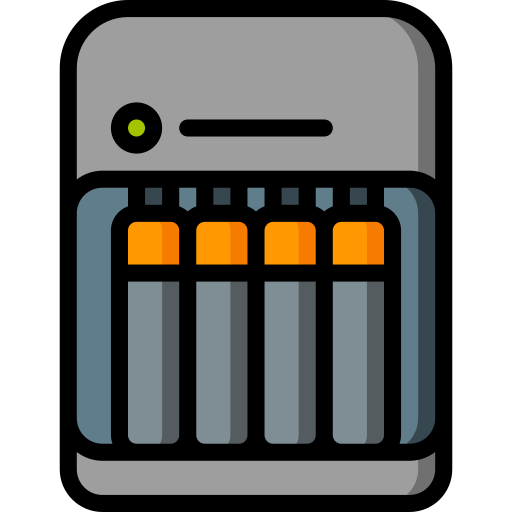 充電器 Basic Miscellany Lineal Color icon