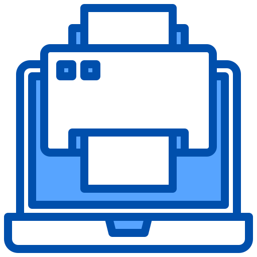 인쇄기 xnimrodx Blue icon