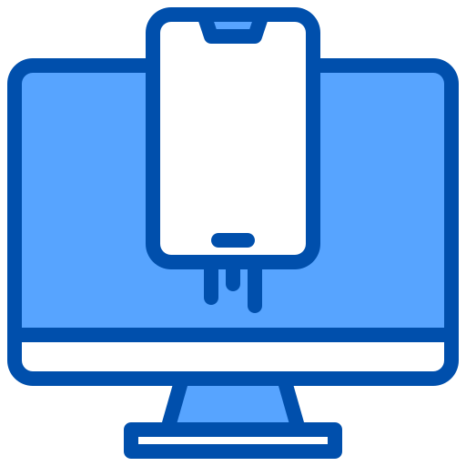 Responsive design xnimrodx Blue icon