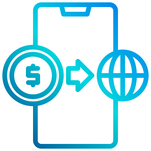 Transaction xnimrodx Lineal Gradient icon