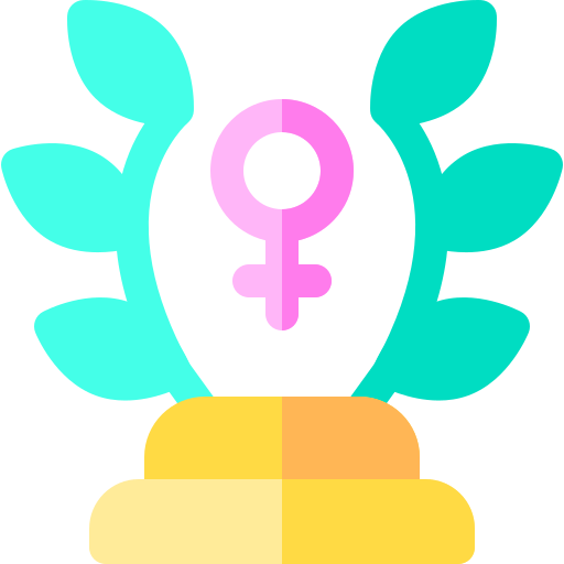 dia de la mujer Basic Rounded Flat icono