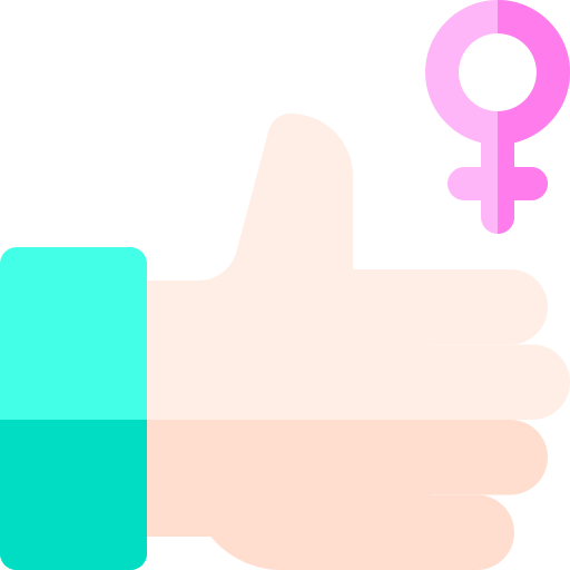 feminismo Basic Rounded Flat icono