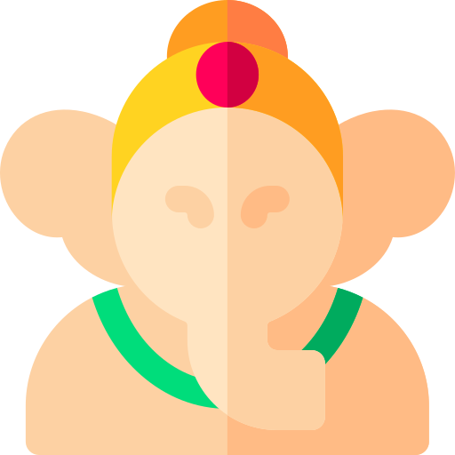 ganesha Basic Rounded Flat icon