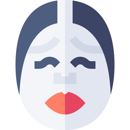 maske Basic Straight Flat icon
