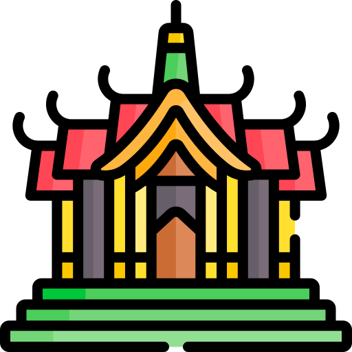 temple d'émeraude Special Lineal color Icône