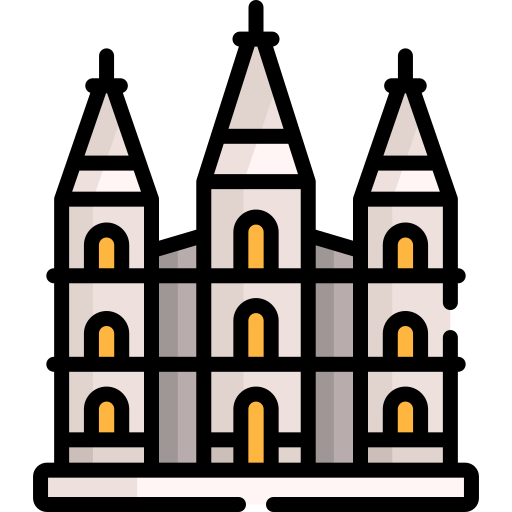 Salt lake temple Special Lineal color icon