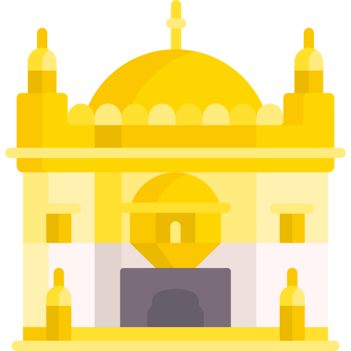 templo dourado Special Flat Ícone