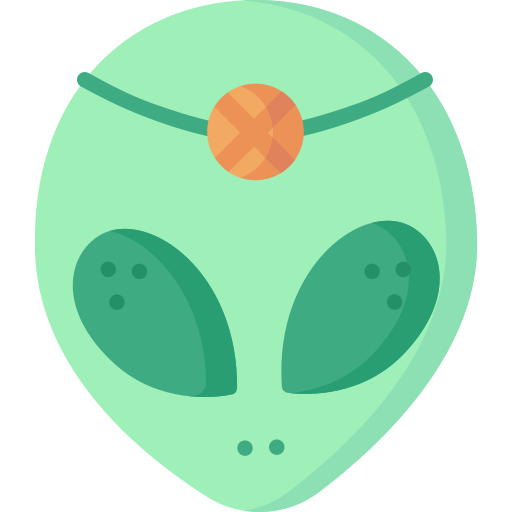 außerirdischer Special Flat icon