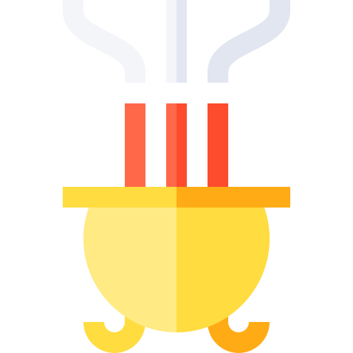 Incense Basic Straight Flat icon