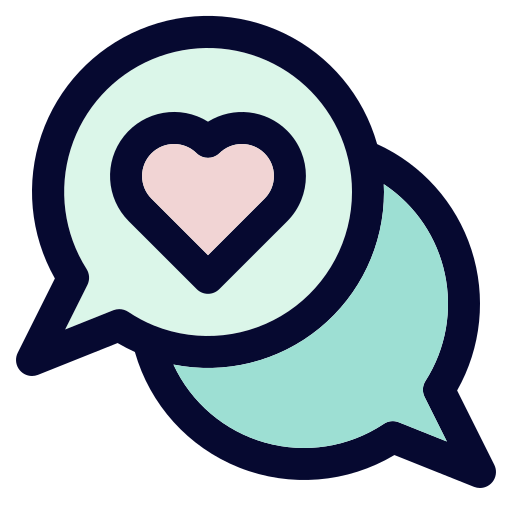 Chat Generic Outline Color icon