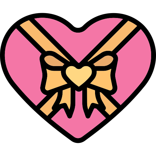 Коробка сердца Generic Outline Color иконка