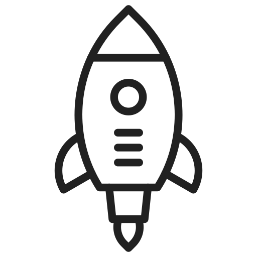cohete Generic Detailed Outline icono
