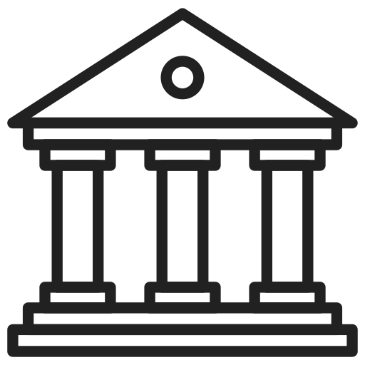 Bank Generic Detailed Outline icon