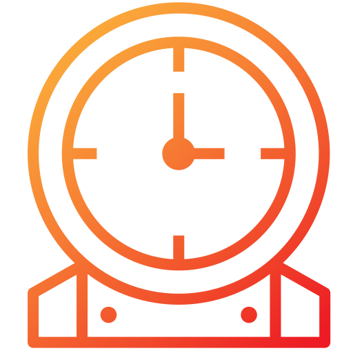 Clock Generic Gradient icon