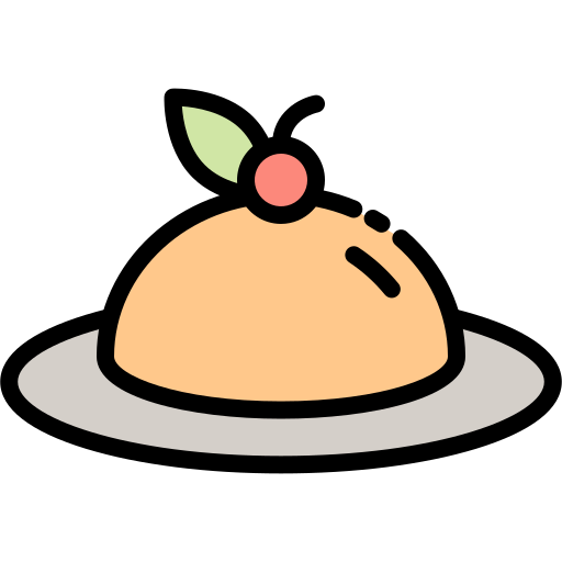 pudding Generic Outline Color icon