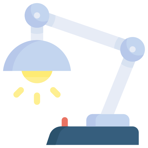 lámpara de escritorio Generic Flat icono