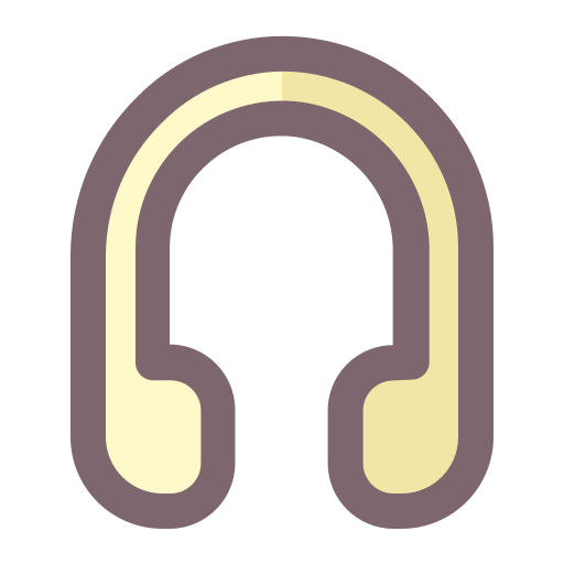 Earphones Generic Outline Color icon