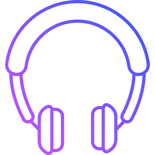 Headphone Generic Gradient icon