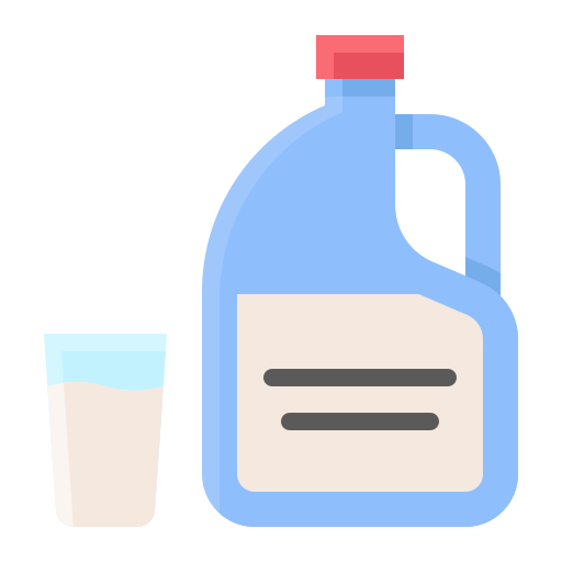 Бутылка молока Generic Flat иконка