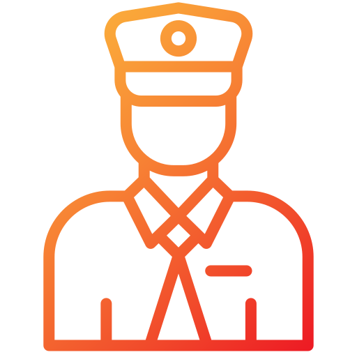 polizei Generic Gradient icon