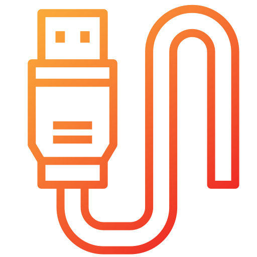 usb-кабель Generic Gradient иконка