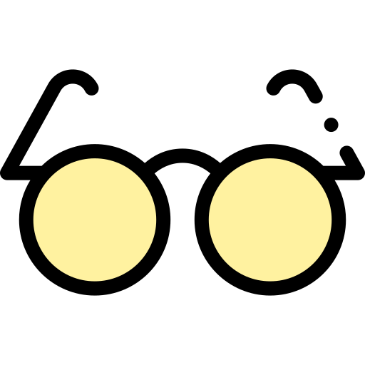 occhiali da sole Detailed Rounded Lineal color icona