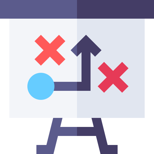표시 Basic Straight Flat icon