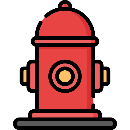 Fire hydrant Special Lineal color icon