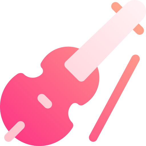 바이올린 Basic Gradient Gradient icon