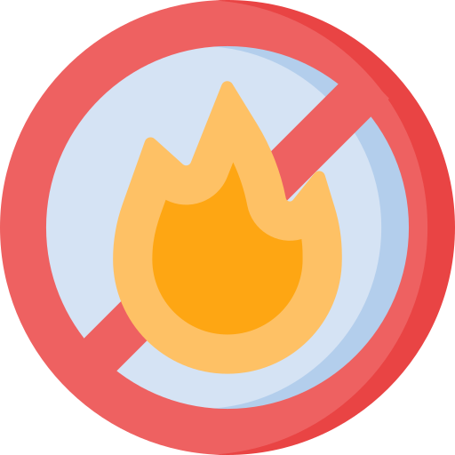 No fire Special Flat icon