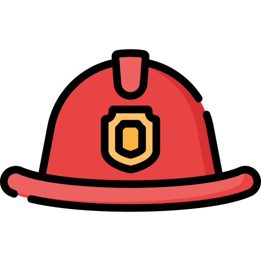 Пожарный Special Lineal color иконка