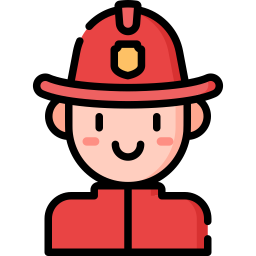 strażak Special Lineal color ikona