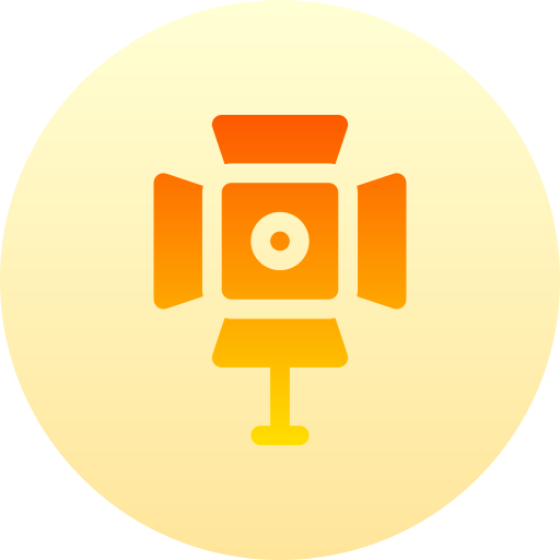 スポットライト Basic Gradient Circular icon