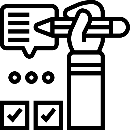 aceptación Meticulous Line icono