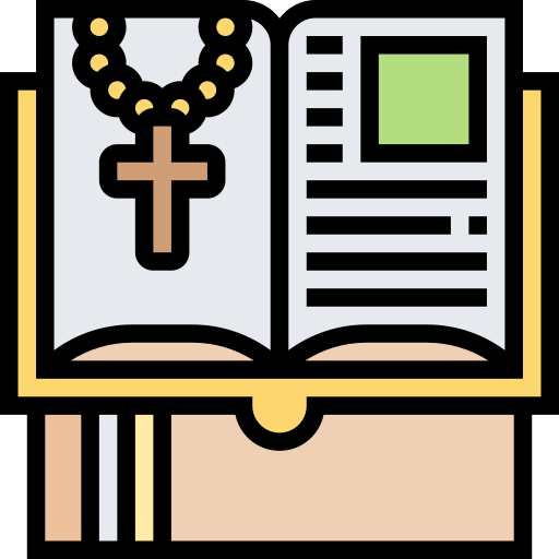 bibel Meticulous Lineal Color icon