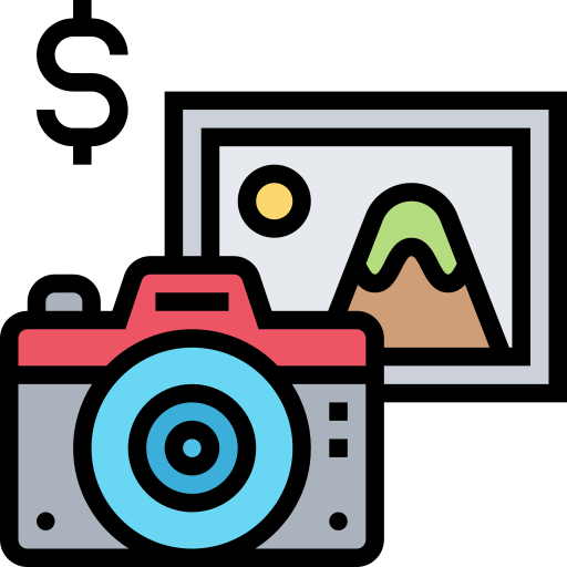 fotografie Meticulous Lineal Color icon