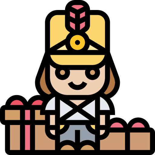 Nutcracker Meticulous Lineal Color icon