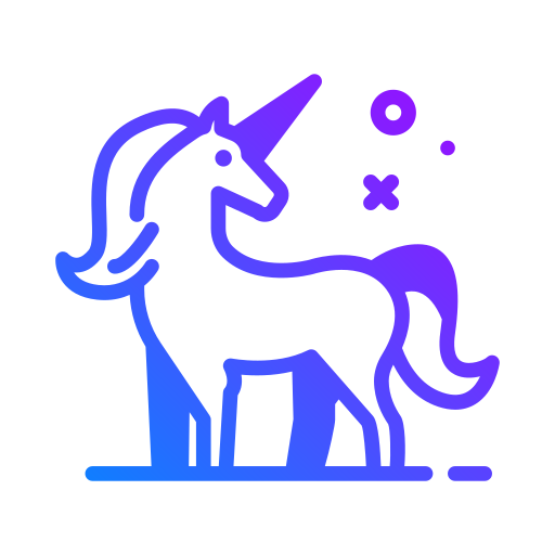 Unicorn Generic Gradient icon