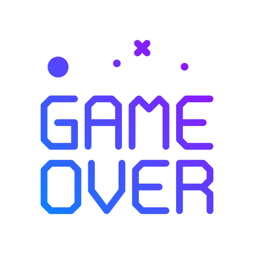 Game over Generic Gradient icon